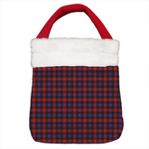 Clan Brown Modern Tartan Christmas Gift Bag ZL38 Brown Modern Tartan Tartan Gift Bag